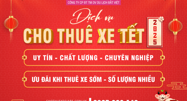 Dịch vụ cho thuê xe tết 2025