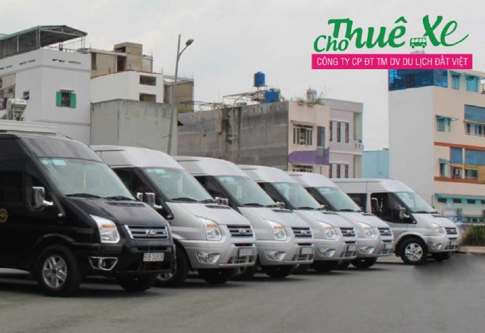 Dịch vụ cho thuê xe 16 chỗ của Nhà xe Đất Việt 